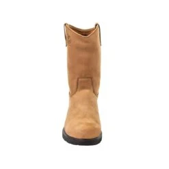Georgia Farm 'n Ranch Mens Mississippi Tan Leather Wellington Work Boots -Cross country G4432 front square 43e608f6 3528 4c2c 8042 b76332293e66