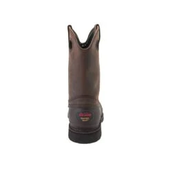 Georgia MudDog Mens Mississippi Brown Leather Pull On Work Boots -Cross country G5514 back square da4a56fe da87 41dd b1e0 78ba6328a4c3