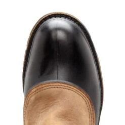 Georgia MudDog Mens Brown Leather Steel Toe Wellington Work Boots -Cross country G5594 birdseye square d460f4a3 06da 434f 92d4 6f21d019bddf