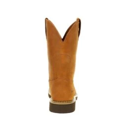 Georgia Mens Prairie Chestnut Leather Carbo-Tec Wellington Work Boots -Cross country G5814 back square 05223132 ff2d 41a2 ab42 33e3a1c0e900