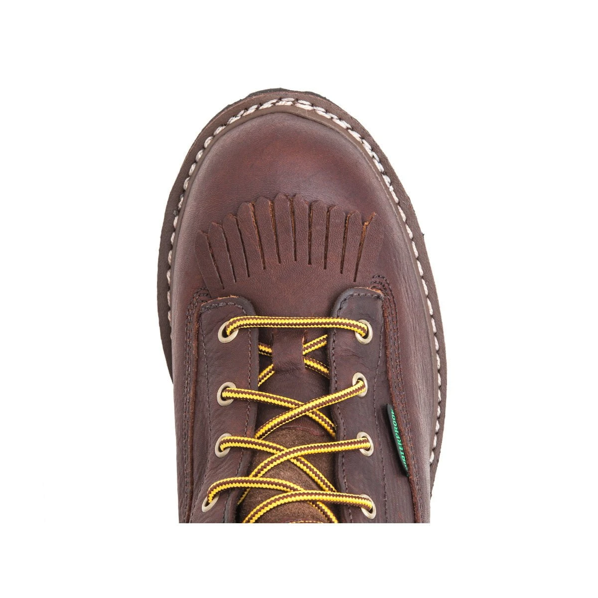 Georgia Mens Chocolate Leather Waterproof EH Logger Boots 5 Georgia Mens Chocolate Leather Waterproof EH Logger Boots - Image 3