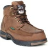 Georgia Mens Brown Leather Athens WP EH Work Boots -Cross country G7403 square 8b729341 fa13 4e42 9b8b a9fb012b2154