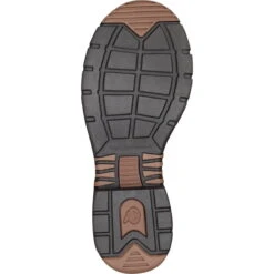 Georgia Mens Brown Leather Athens WP EH Work Boots -Cross country G7403 outsole square c5f707d8 7362 421e a75e 4aa712232269