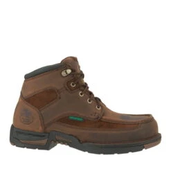Georgia Mens Brown Leather Athens WP EH Work Boots -Cross country G7403 profile square 4c6e274f cdec 400c 81af 7694bf09c4db