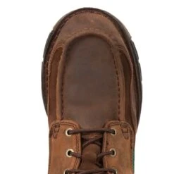 Georgia Athens Mens Brown Suede Leather Steel Toe Waterproof Work Boots -Cross country G7603 birdseye square 6aee21bf 6714 476f 85ea f4f6b1ad1424