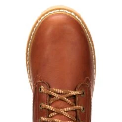 Georgia Mens Barracuda Gold Leather SPR OR Work Boots -Cross country G8152 birdseye square 242b0293 8582 4585 bc67 5f35f5d9137b