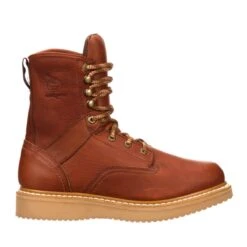 Georgia Mens Barracuda Gold Leather SPR ST EH Work Boots -Cross country G8342 profile square 1b3760c4 88bd 400f ae07 2bff397c700d