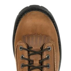 Georgia Mens Brown Leather Core WP Logger Boots -Cross country GB00096 birdseye