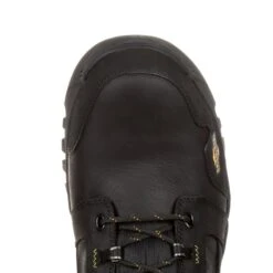 Georgia Mens Black Leather Amplitude WP CT Work Boots 11 Georgia Mens Black Leather Amplitude WP CT Work Boots -Cross country GB00130 birdseye