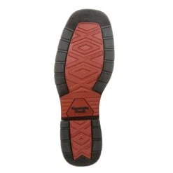 Georgia Mens Brown/Red Leather SPR WP CarboTec Work Boots 14 Georgia Mens Brown/Red Leather SPR WP CarboTec Work Boots -Cross country GB00221 outsole