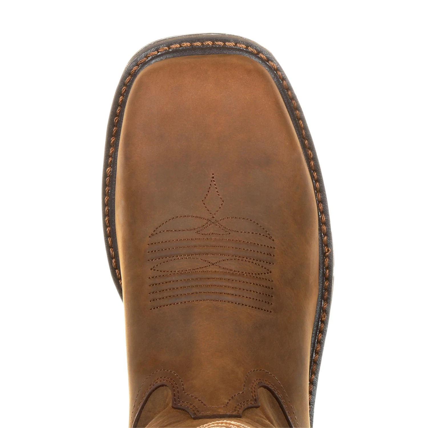 Georgia Mens Brown Leather CarboTec Pullon AT Work Boots 5 Georgia Mens Brown Leather CarboTec Pullon AT Work Boots - Image 3
