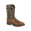 Georgia Mens Black/Brown Leather CarboTec WP Work Boots -Cross country GB00266