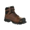 Georgia Mens Black/Brown Leather Rumbler CT WP Work Boots -Cross country GB00284