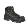 Georgia Mens Black Leather Rumbler CT WP Work Boots -Cross country GB00311