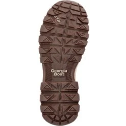 Georgia Mens Eagle Trail Pull-On AT Brown Leather Work Boots 14 Georgia Mens Eagle Trail Pull-On AT Brown Leather Work Boots -Cross country GB00557 outsole