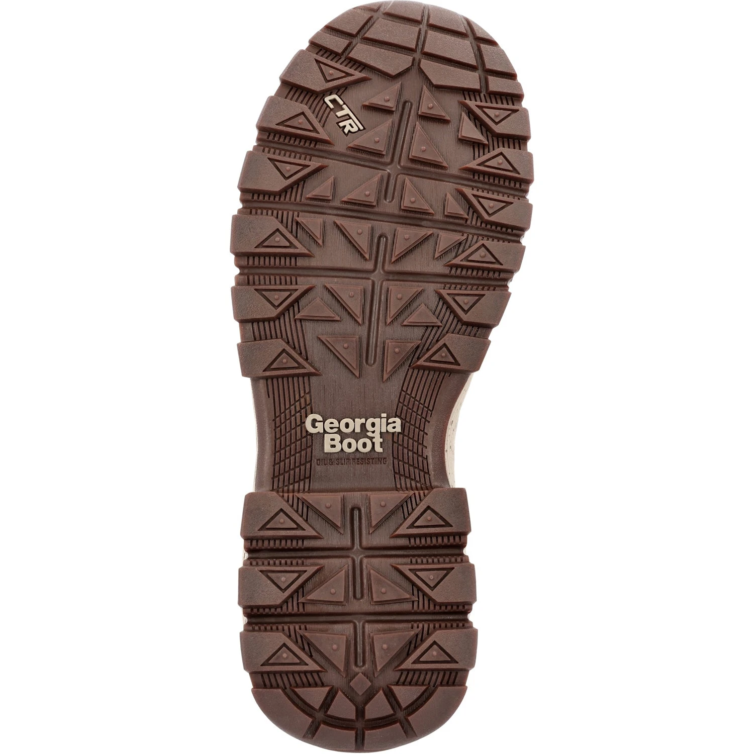 Georgia Mens Eagle Trail Pull-On AT Brown Leather Work Boots 8 Georgia Mens Eagle Trail Pull-On AT Brown Leather Work Boots - Image 6