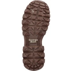 Georgia Mens Eagle Trail WP Hiker Brown Leather Work Boots -Cross country GB00558 outsole