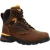 Georgia Mens TBD Waterproof Brown Leather Work Boots -Cross country GB00596