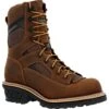 Georgia Mens LTX Logger WP CT Crazy Horse Leather Work Boots 1 Georgia Mens LTX Logger WP CT Crazy Horse Leather Work Boots -Cross country GB00617