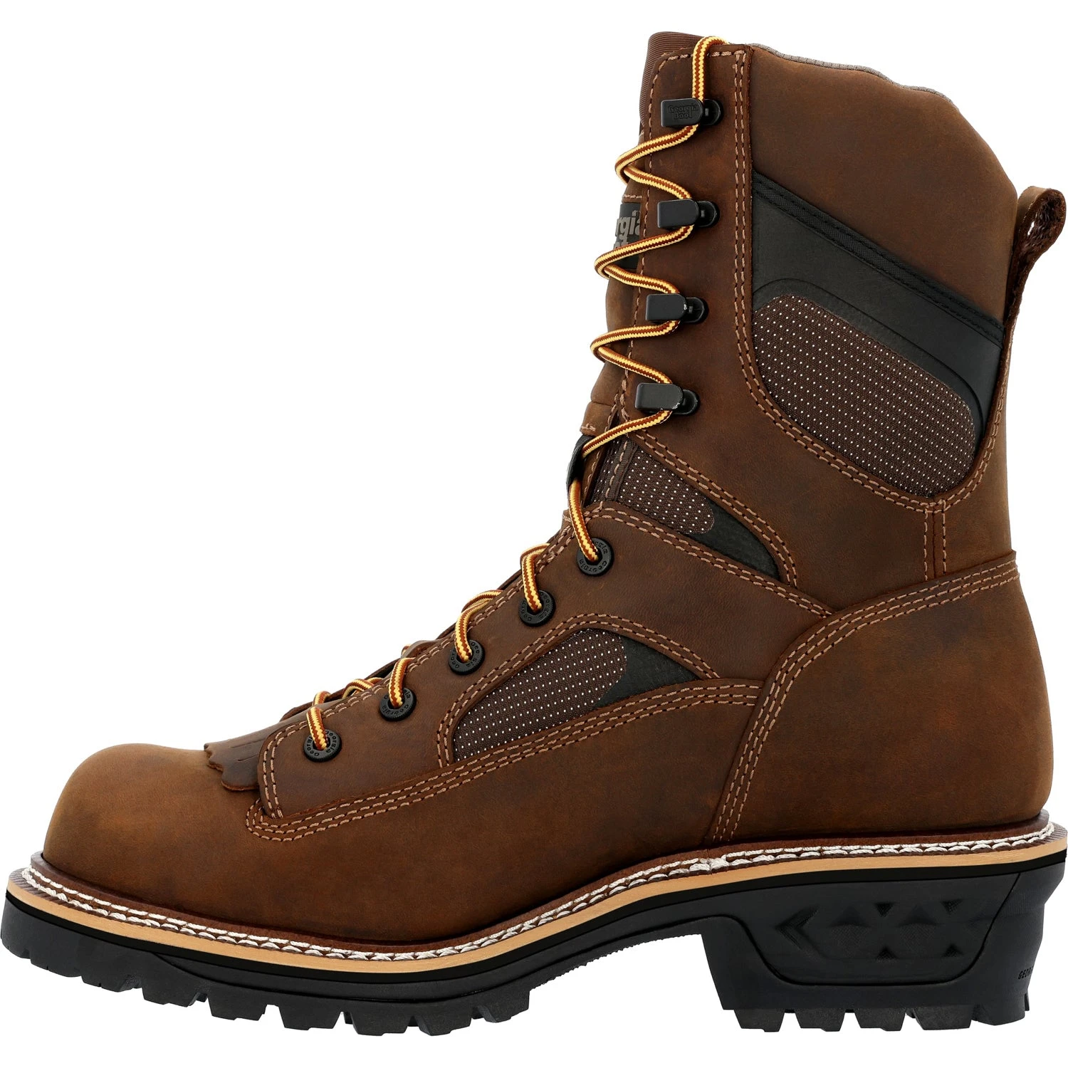 Georgia Mens LTX Logger WP CT Crazy Horse Leather Work Boots 7 Georgia Mens LTX Logger WP CT Crazy Horse Leather Work Boots - Image 5