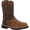 Georgia Mens Core 37 Waterproof Brown Leather 10in Work Boots -Cross country GB00638
