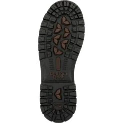 Georgia Mens LTX Logger 9in WP Brown Leather Work Boots -Cross country GB00668 outsole