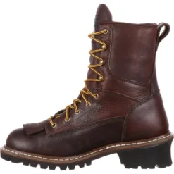 Men's Brown Georgia Boot Steel Toe Waterproof Logger Boot Size 7 -Cross country GUEST 061c2954 2815 471d 89ee 200664c35b09