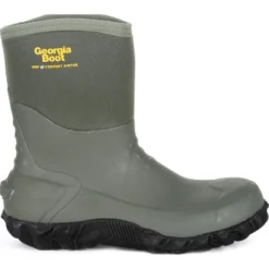 Men's Green Georgia Boot Waterproof Mid Rubber Boot Size 9 13 Men's Green Georgia Boot Waterproof Mid Rubber Boot Size 9 -Cross country GUEST 1bdf3632 b142 485f b1af 72339cc2da71