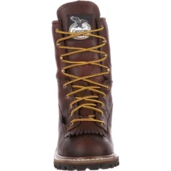 Men's Brown Georgia Boot Waterproof Logger Boot Size 10 -Cross country GUEST 2b055e3f 395c 4acb beb9 5c2b42be4078 1
