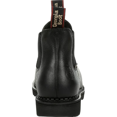 Georgia Boot Men's Black Georgia Giant Revamp Waterproof Chelsea Work Boot Size 9.5 5 Georgia Boot Men's Black Georgia Giant Revamp Waterproof Chelsea Work Boot Size 9.5 - Image 3