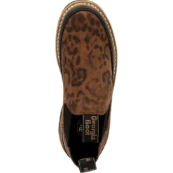 Women's Georgia Boot Women's Brown And Cheetah Romeo Shoe -Cross country GUEST 32bce562 4a9f 4baf ac58 dd2099e78936