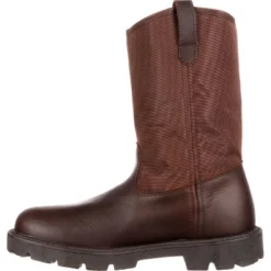 Men's Brown Georgia Boot Homeland Waterproof Wellington Work Boot Size 8 -Cross country GUEST 35381a81 773f 415a b641 790f79a4d787