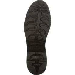 Men's Brown Georgia Boot Suspension System Waterproof Wellington Work Boot Size 10.5(Wide)