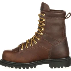 Men's Brown Georgia Boot Lace-to-Toe Waterproof Work Boot Size 10.5(Wide) -Cross country GUEST 4d53df86 a719 4897 b9f1 08ca8edda7f4 1
