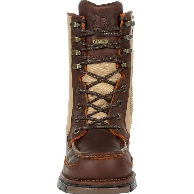 Men's Brown Georgia Boot Athens Waterproof Side-Zip Upland Boot Size 10(Wide) 4 Men's Brown Georgia Boot Athens Waterproof Side-Zip Upland Boot Size 10(Wide) - Image 2