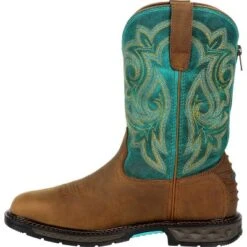Georgia Boot Carbo-Tec LT Women's Brown Waterproof Pull-On Boot -Cross country GUEST 6afabb4e 28b2 4222 83c0 626a8c89e787