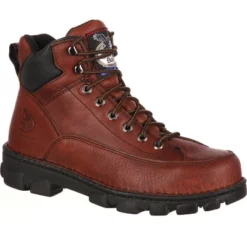 Men's Georgia Boot Eagle Light Wide Load Steel Toe Work Hiker -Cross country GUEST 749ee3b4 097c 464e 9958 cf8a924f7268