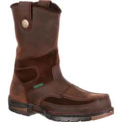 Georgia Boot Men's Georgia Athens Waterproof Wellington Work Boot -Cross country GUEST 7cdcf4f0 7886 448e 9a47 ad117c4bc9b5