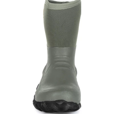 Men's Green Georgia Boot Waterproof Mid Rubber Boot Size 9 4 Men's Green Georgia Boot Waterproof Mid Rubber Boot Size 9 - Image 2
