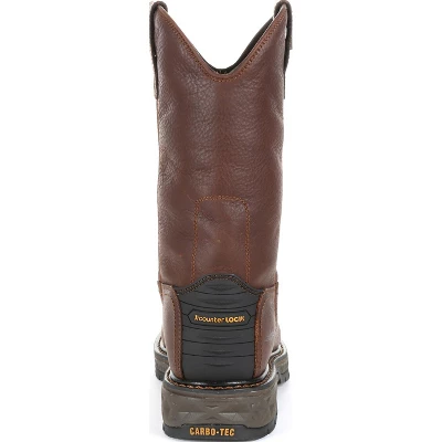Men's Brown Georgia Boot Carbo-Tec LT Waterproof Pull-on Work Boot Size 10(Wide) 5 Men's Brown Georgia Boot Carbo-Tec LT Waterproof Pull-on Work Boot Size 10(Wide) - Image 3