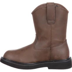 Georgia Boot Toddler Boys' Brown Pull On Boot -Cross country GUEST ad62c09b 6ca4 4b14 bd8b 8918c67b9ab9