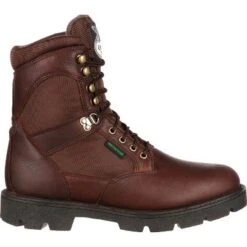 Men's Brown Georgia Boot Homeland Steel Toe Waterproof Work Boot Size 10.5 -Cross country GUEST af28e792 4473 4606 a9ac 7853cc75fe05