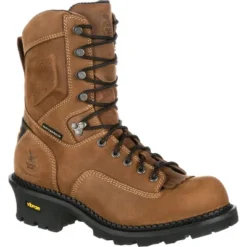 Men's Georgia Boot Comfort Core Logger Composite Toe Waterproof Work Boot -Cross country GUEST bfa2b853 58f2 4a24 9736 3be9cda361e6