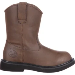 Georgia Boot Toddler Boys' Brown Pull On Boot -Cross country GUEST db32bfff 555e 447d 848d ee2bfadff696