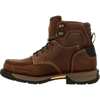 Men's Brown Georgia Boot Athens 360 Waterproof Work Boot Size 9 6 Men's Brown Georgia Boot Athens 360 Waterproof Work Boot Size 9 - Image 4