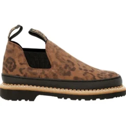 Women's Georgia Boot Women's Brown And Cheetah Romeo Shoe -Cross country GUEST e12b0f1c a457 47ef 89df eee6abdcedb3
