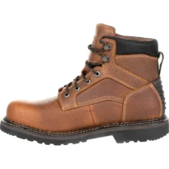 Georgia Boot Men's Brown Georgia Giant Revamp Waterproof Work Boot Size 11.5(Wide) -Cross country GUEST e16fbf88 165d 4ce8 a7d2 dbee68bb6d25