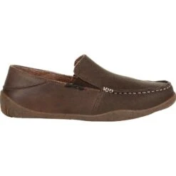 Men's Brown Georgia Boot Cedar Falls Driving Moccasin Size 13 -Cross country GUEST eac53562 f083 46b8 b5f3 f58d2c236045