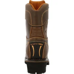 Men's Georgia Boot AMP LT Logger Composite Toe Insulated Waterproof Work Boot -Cross country GUEST f513b8cd edac 434d bfa3 ab115aeea9b1