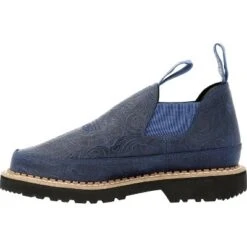 Women's Georgia Boot Women's Marbeled Denim Romeo Shoe -Cross country GUEST f79bace6 d770 48fa a682 e1f1ba11b2c8